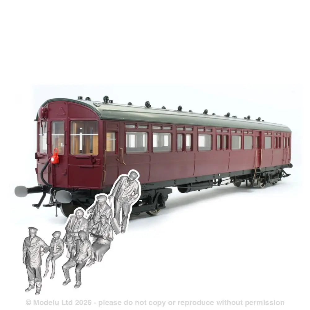 1692 GWR Autocoach Passenger Pack 7x Figure Pack