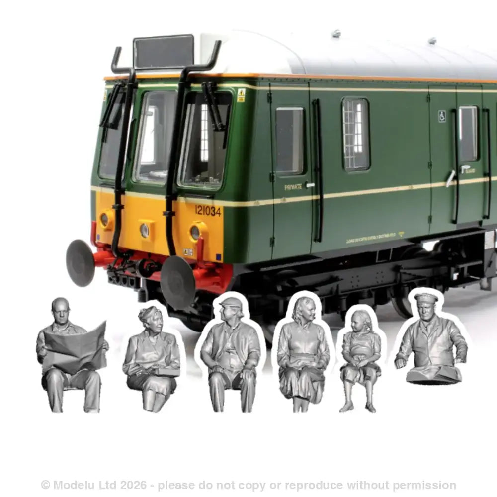 1693 BR Class 121/122 Passenger Pack 6x Figure Pack