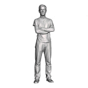A man with arms crossed
