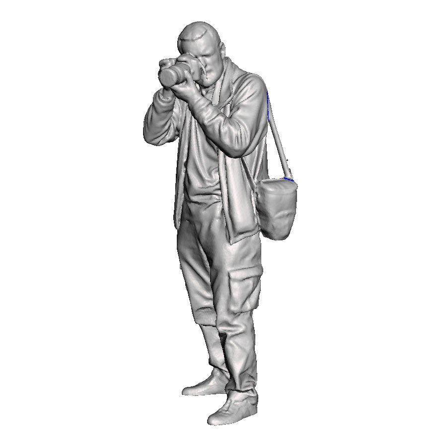 A male photographer