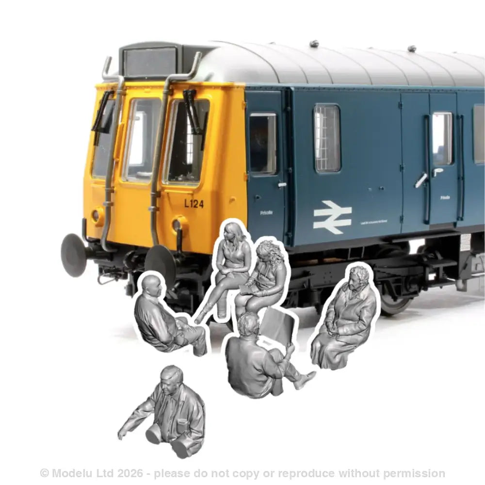 1793 BR Class 121-122 Passenger Pack 6x Figure Pack