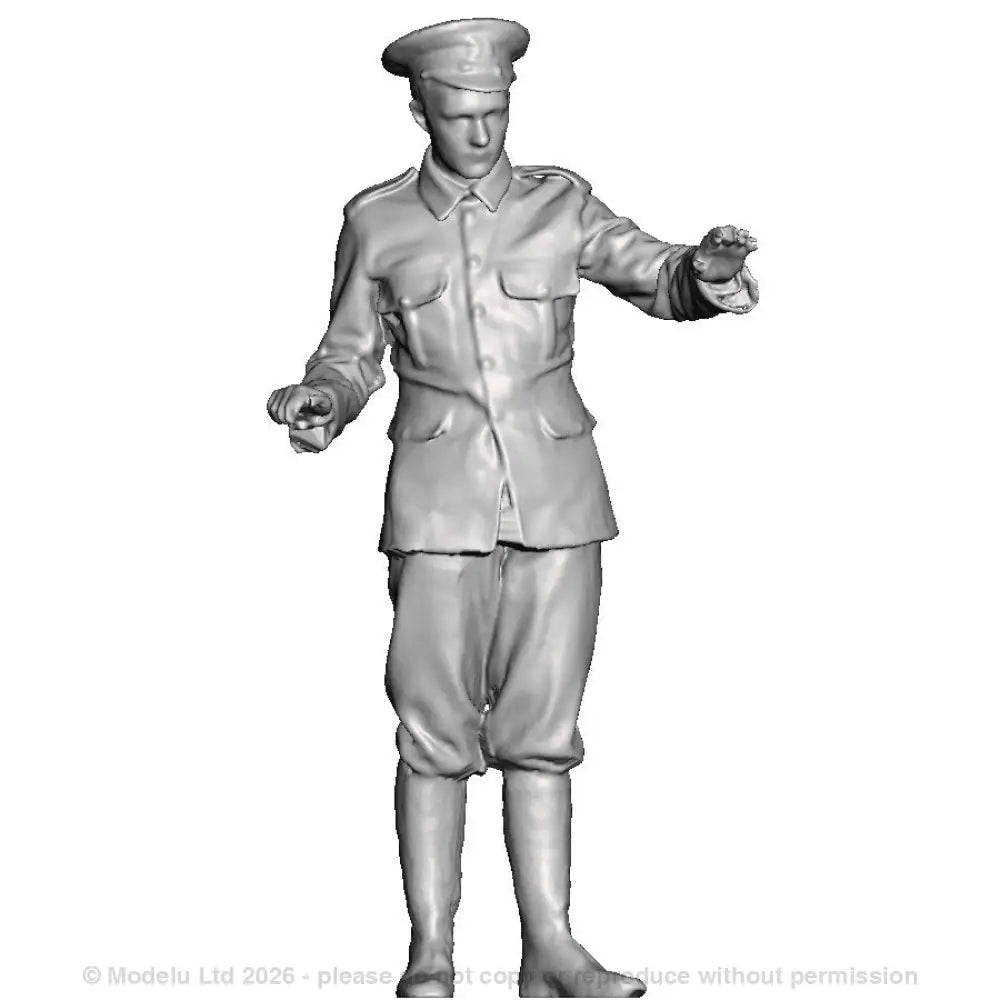 A WWI WDLR Loco Driver operating A WWI regulator