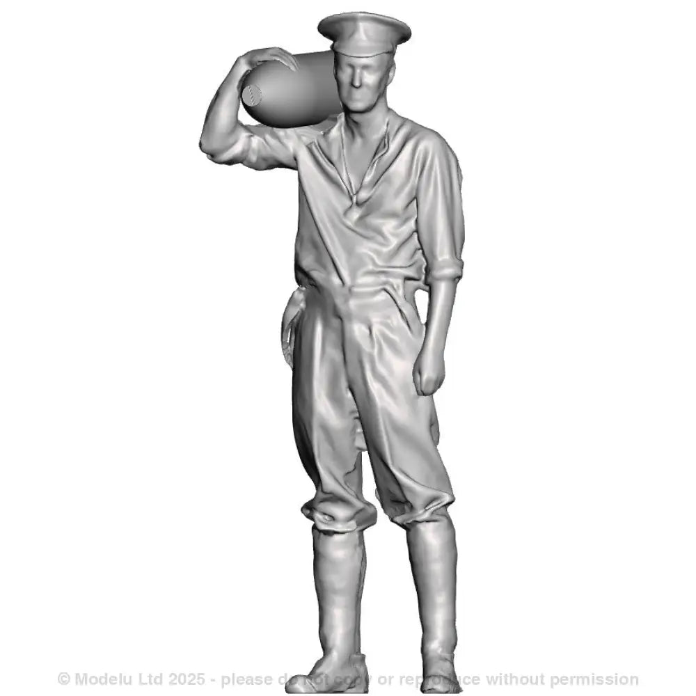 A WWI British Sapper with Shell