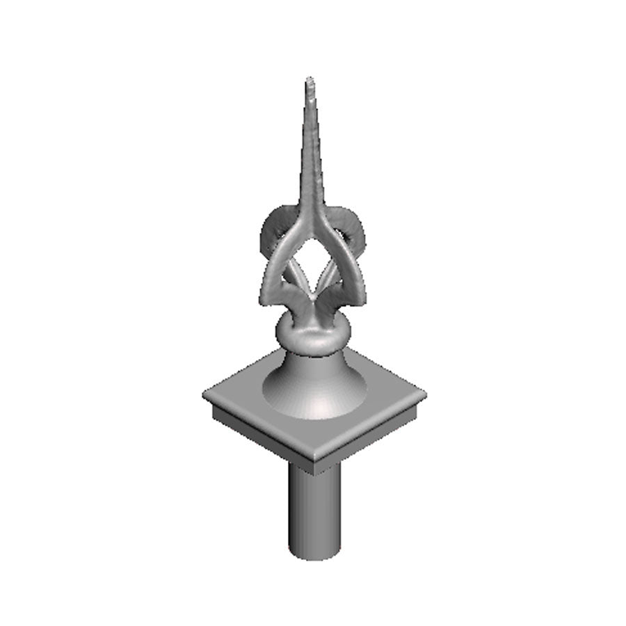 A pack of 5 LSWR Cruciform Finials