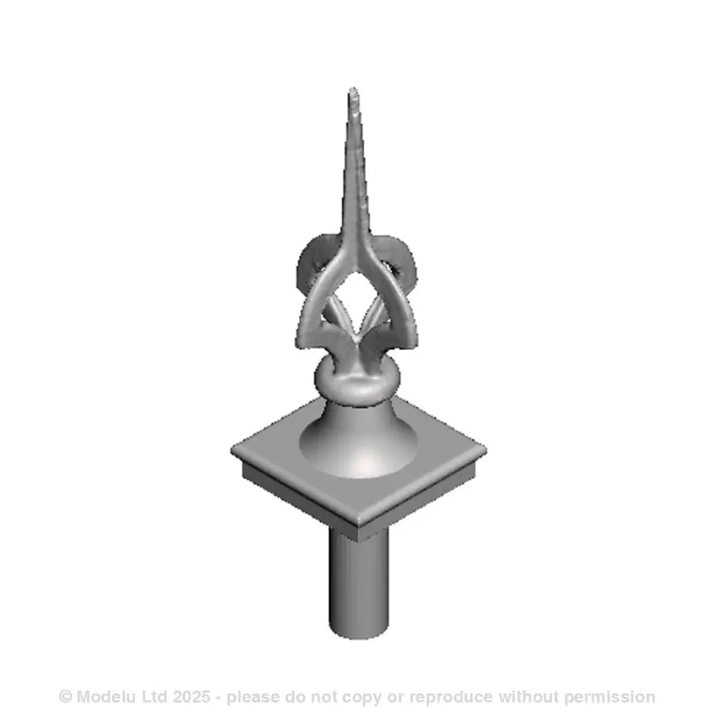 A pack of 5 LSWR Cruciform Finials
