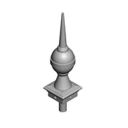 A pack of 5 L and Y Early Finials