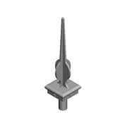 A pack of 5 L and Y Cruciform Finials