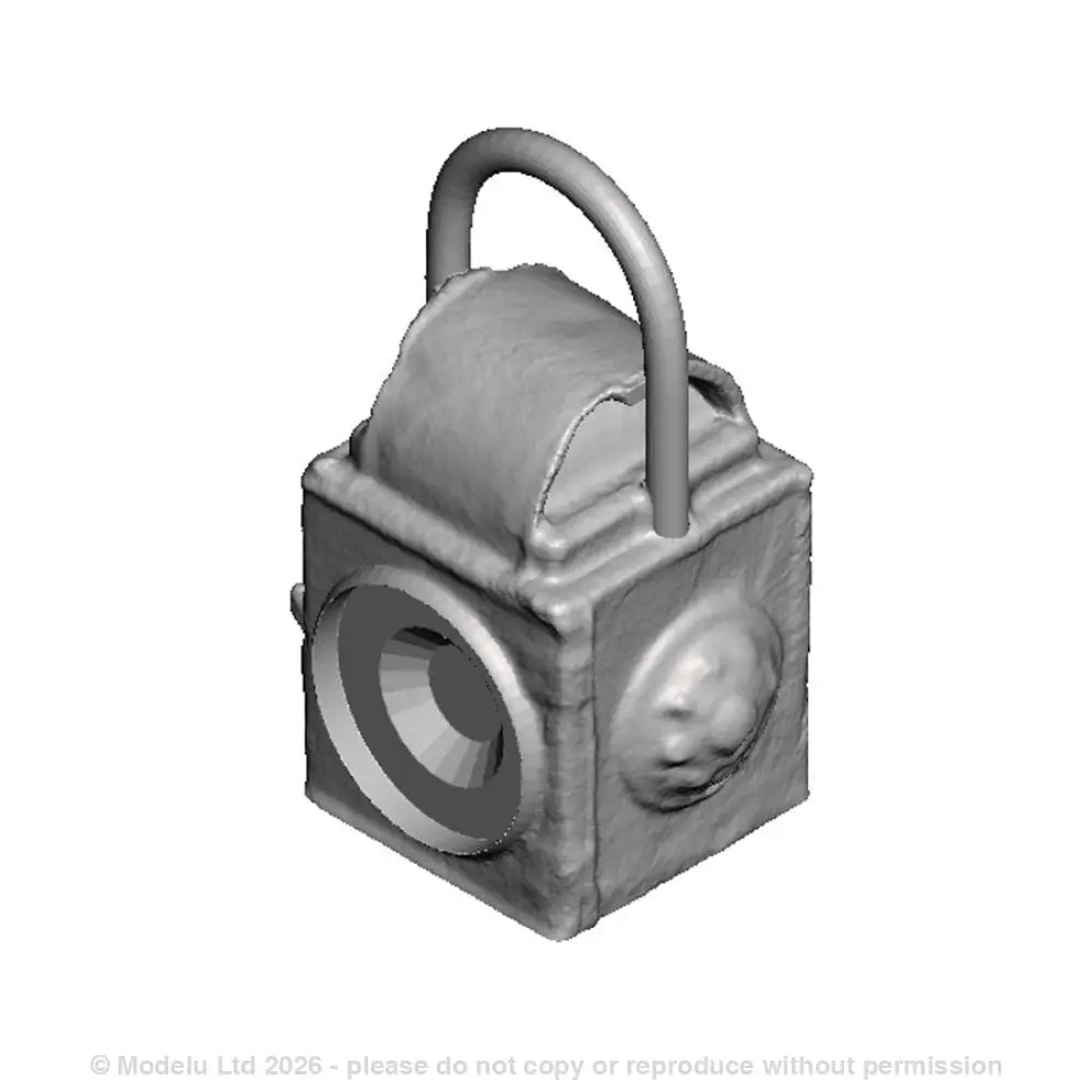 A pack of 5 Industrial Lamps