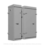 2164 WR 1980s Tall Lineside Cabinets