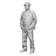 An engine crew man