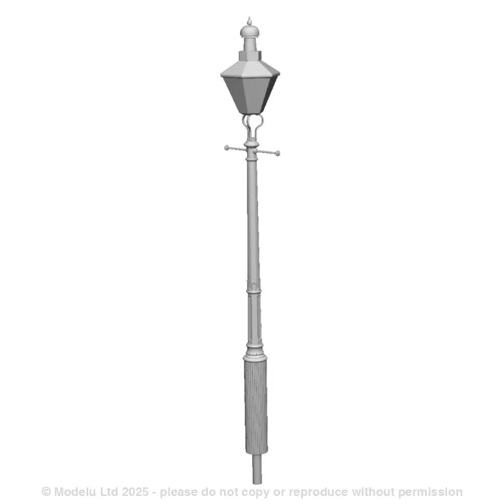 2609 GWR No3 Column Yard Lamps x5 OO / Octagonal Large Detail Pack