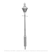 2609 GWR No3 Column Yard Lamps x5 OO / Round Large Detail Pack