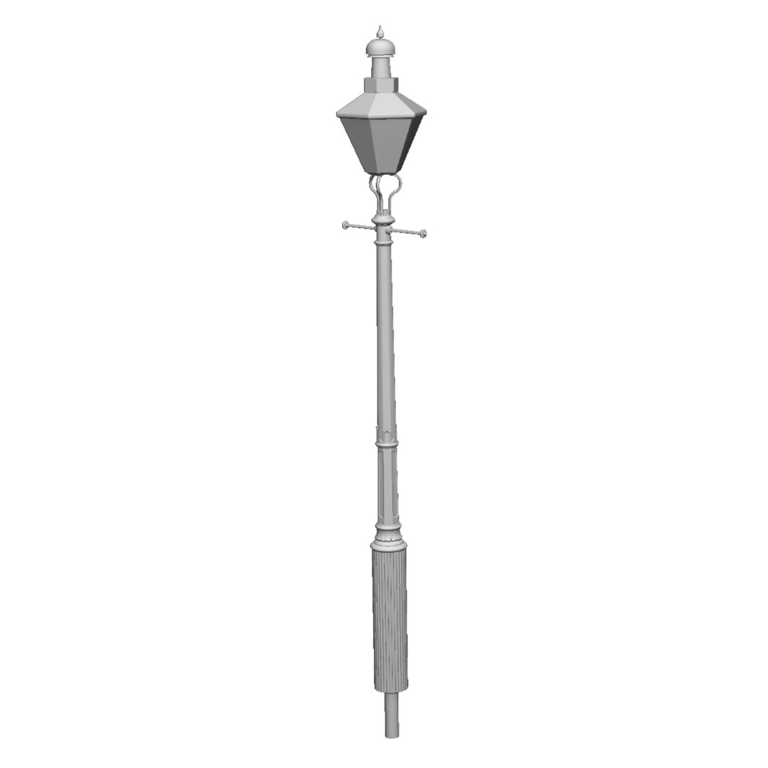 2609 GWR No3 Column Yard Lamps x5