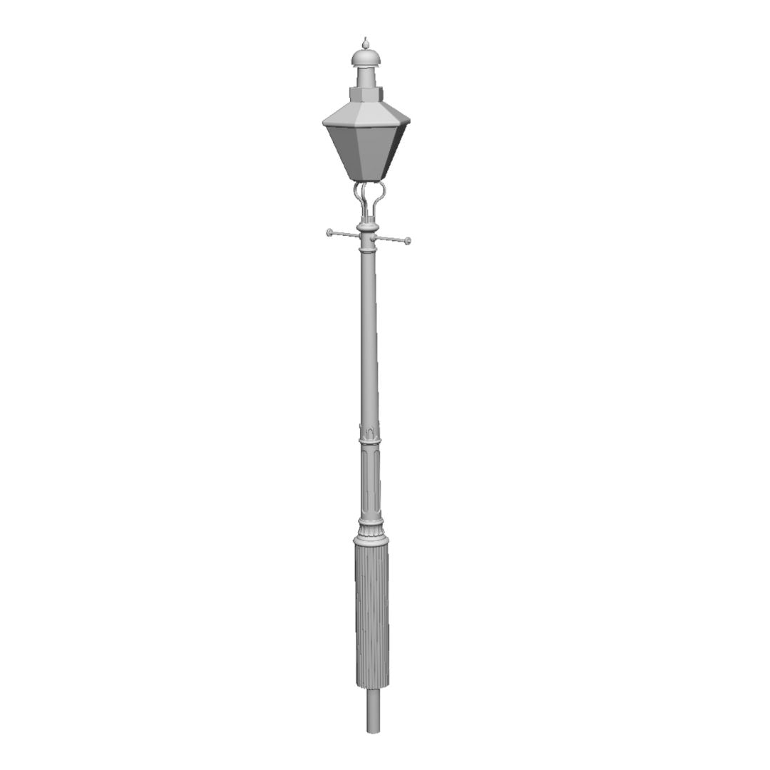2609 GWR No3 Column Yard Lamps x5