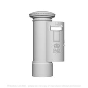 A Royal Mail Pillar Box (Open Door)