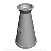 A pack of 17 gal milk churns