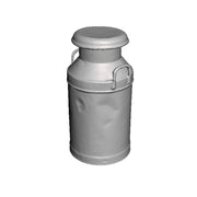 A pack of 10 gal Milk Churns