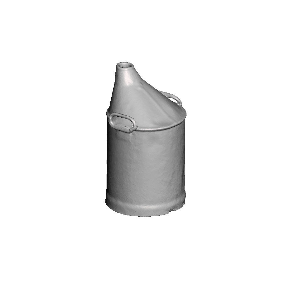 A pack of 4 large oil supply cans