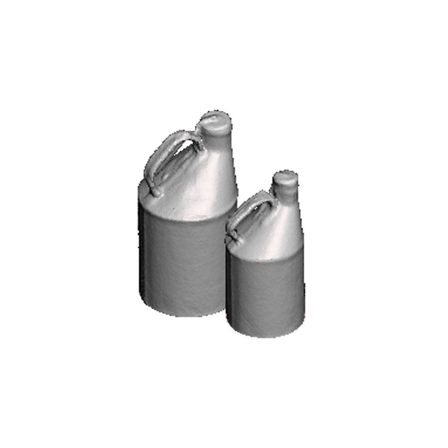 A pack of 12 loco oil cans