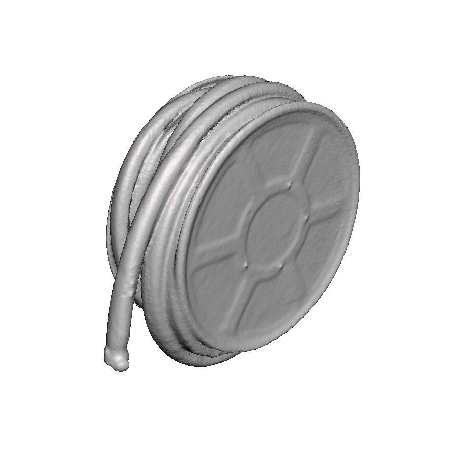 A pack of 2 hose reels