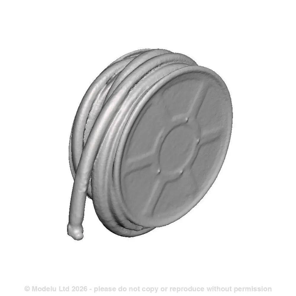 A pack of 2 hose reels