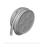 A pack of 2 hose reels