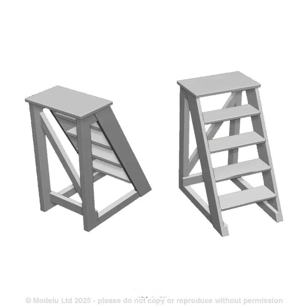 A pack of 2 workshop steps