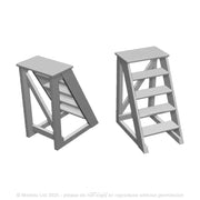 A pack of 2 workshop steps