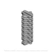 A pack of 2 loco brake block stacks
