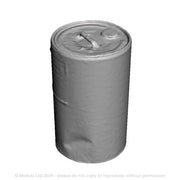 A pack of 10 25l oil barrels