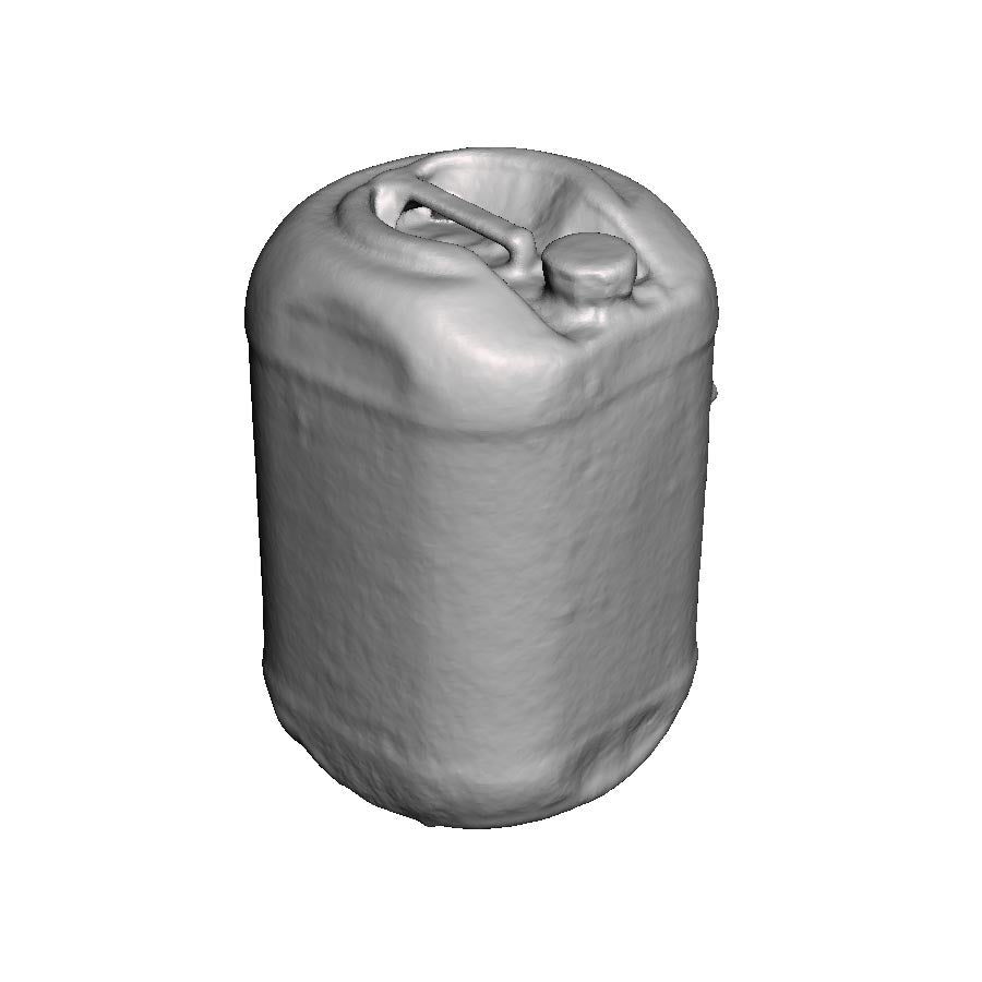 A pack of 10 25l plastic oil barrels
