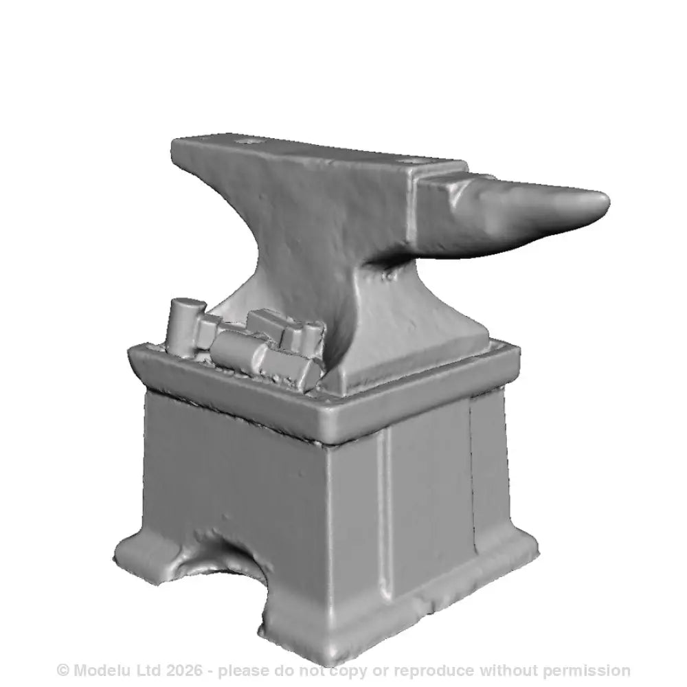 A pack of 2 blacksmith anvils