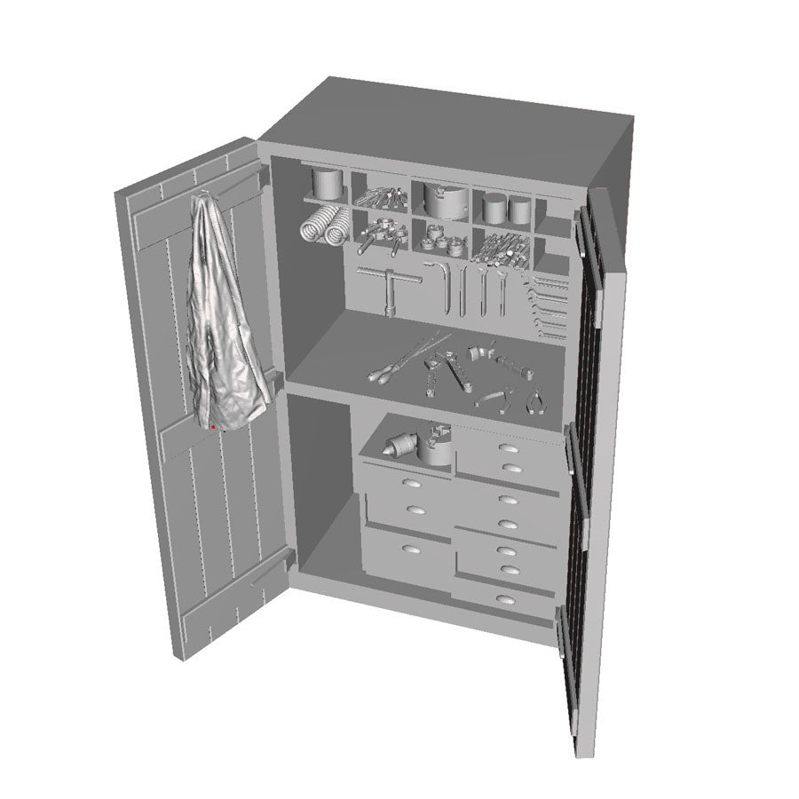 A fitters cupboard