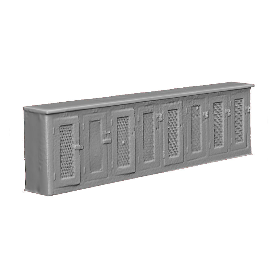 A set of fitter's lockers