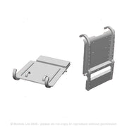 A set of 2 GWR coaling stage ramps