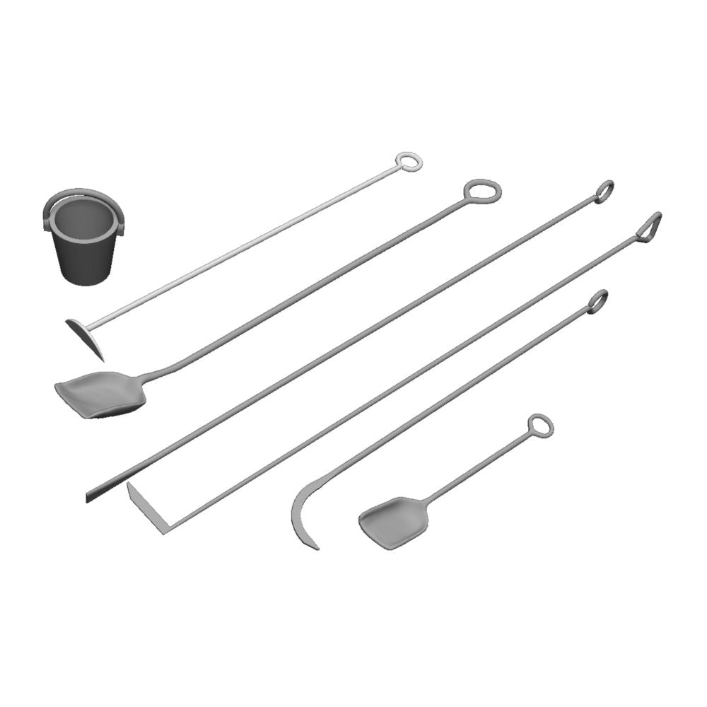 2756 Tender Engine Fire Iron Set