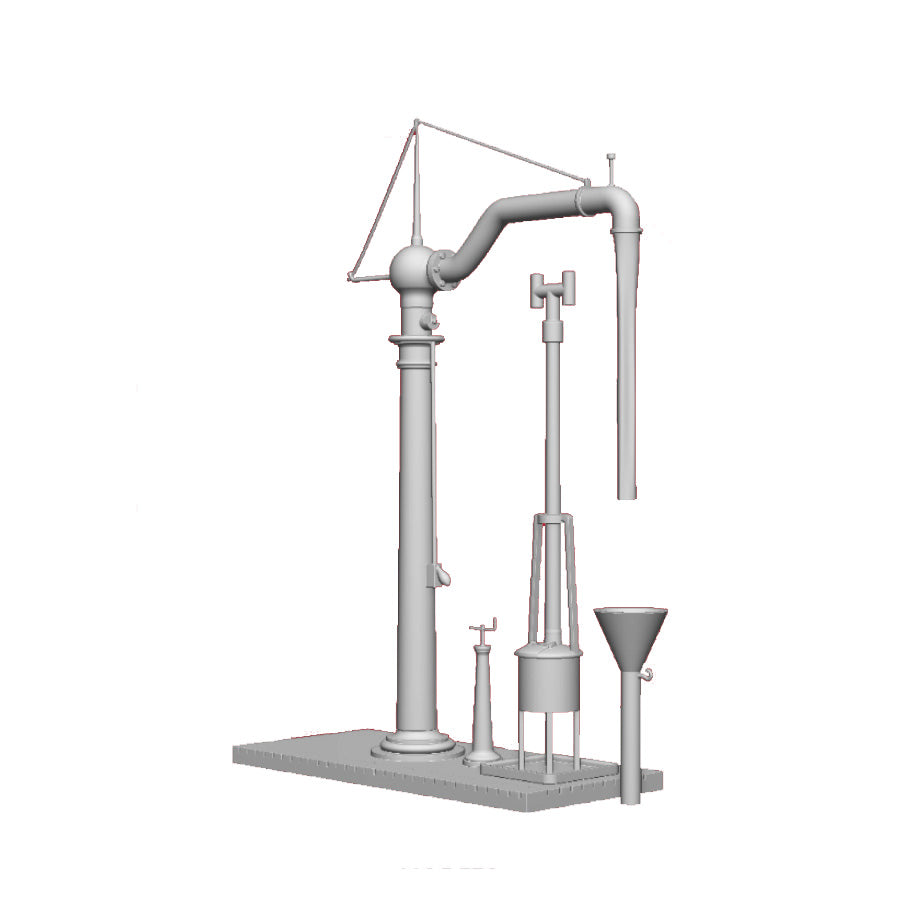 A GWR Cranked Short Arm Water Crane