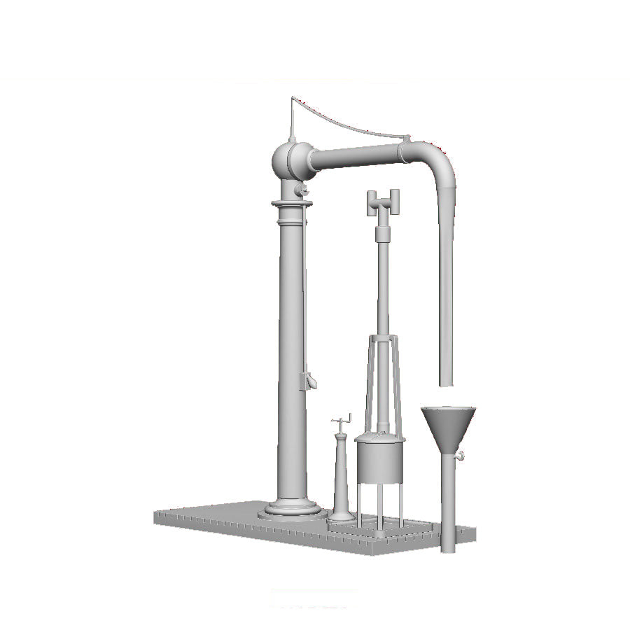 A GWR Straight Short Arm Water Crane (Early Flange)