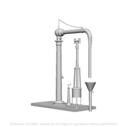A GWR Straight Short Arm Water Crane (Early Flange)