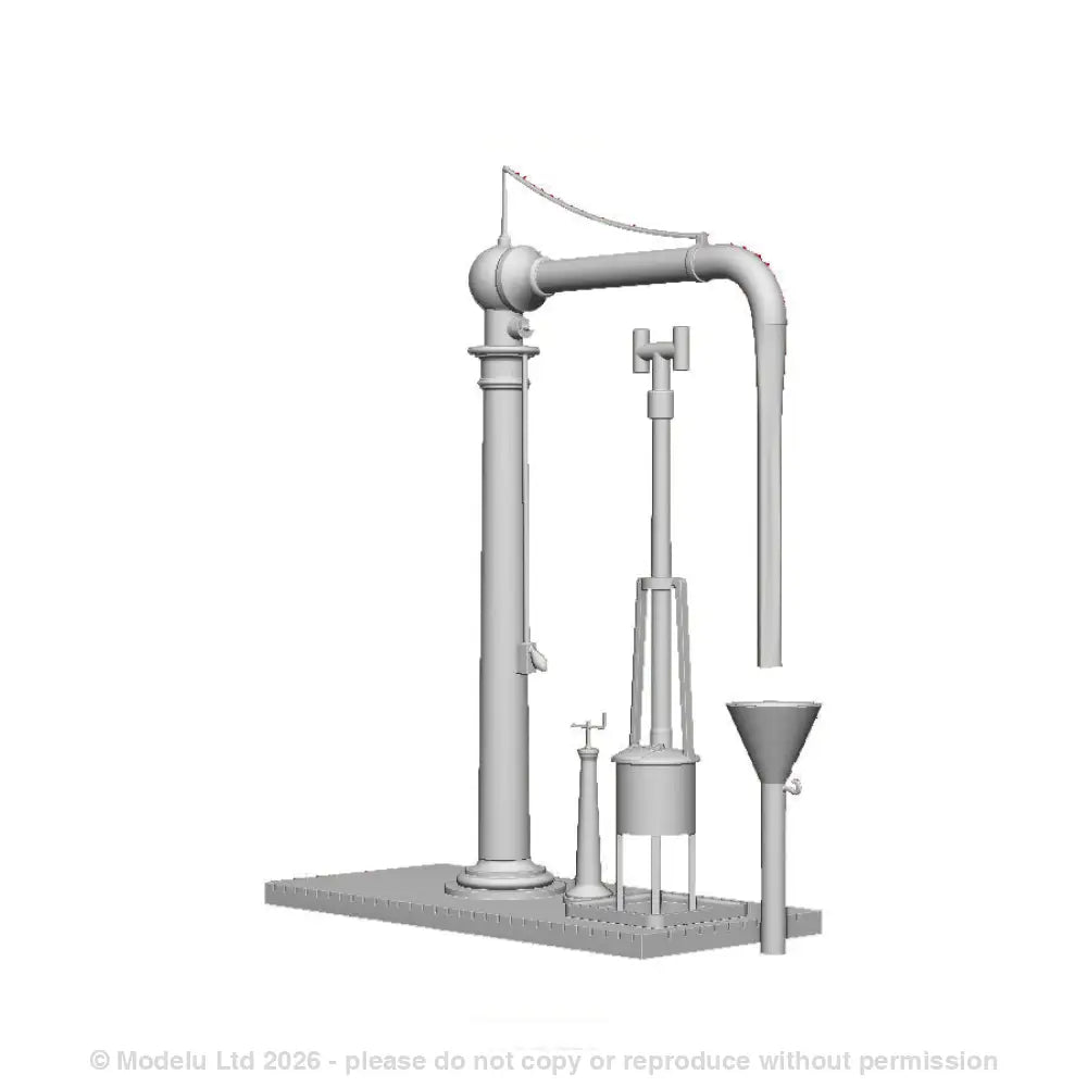 A GWR Straight Short Arm Water Crane (Early Flange)