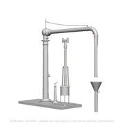 A GWR Straight Standard Arm Water Crane (Early Flange)