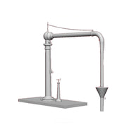 A GWR Straight Platform Mount Water Crane (Early Flange)