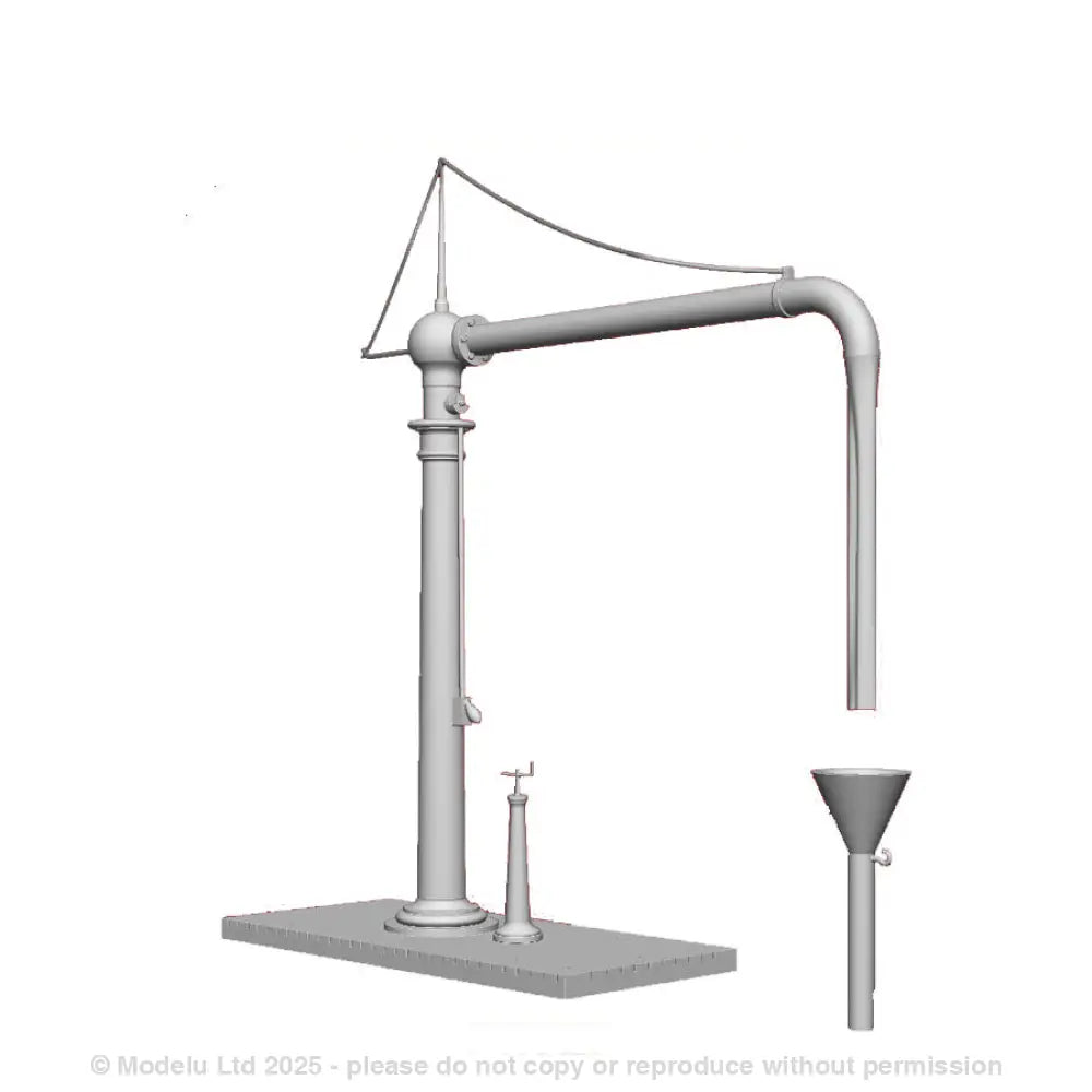 A GWR Straight Standard Arm Water Crane (Bolted Flange)