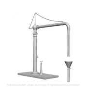 A GWR Straight Standard Arm Water Crane (Bolted Flange)