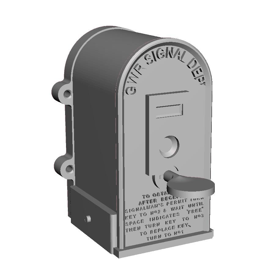 A set of lineside occupation key instruments