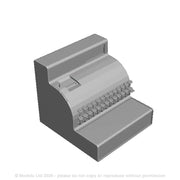 A set of NCR cash registers