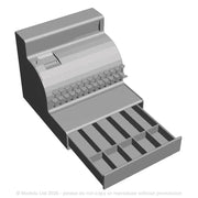 A set of NCR cash registers