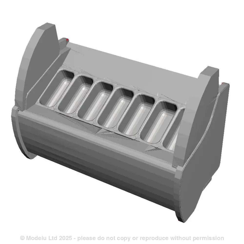 An ice cream counter