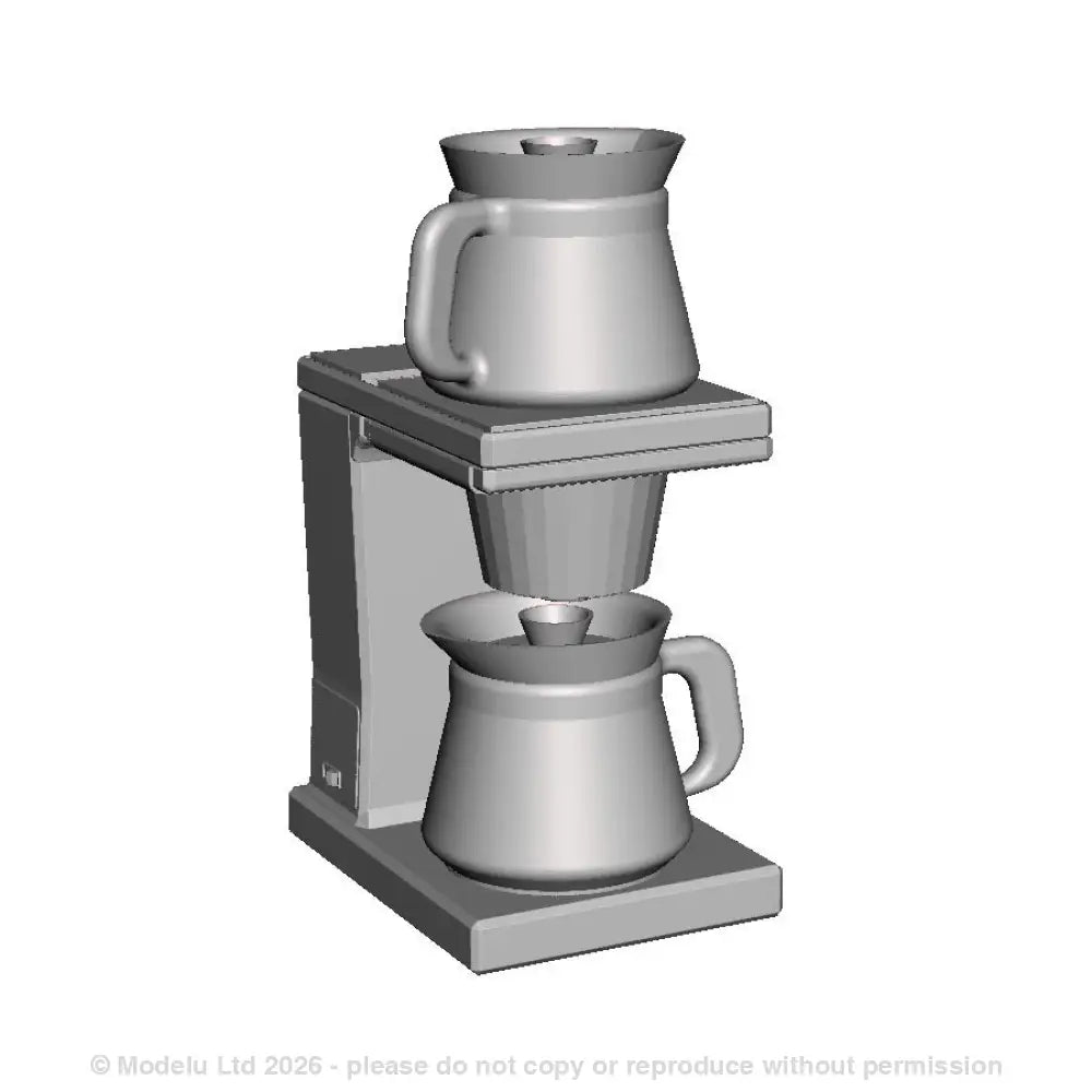 A set of coffee machines