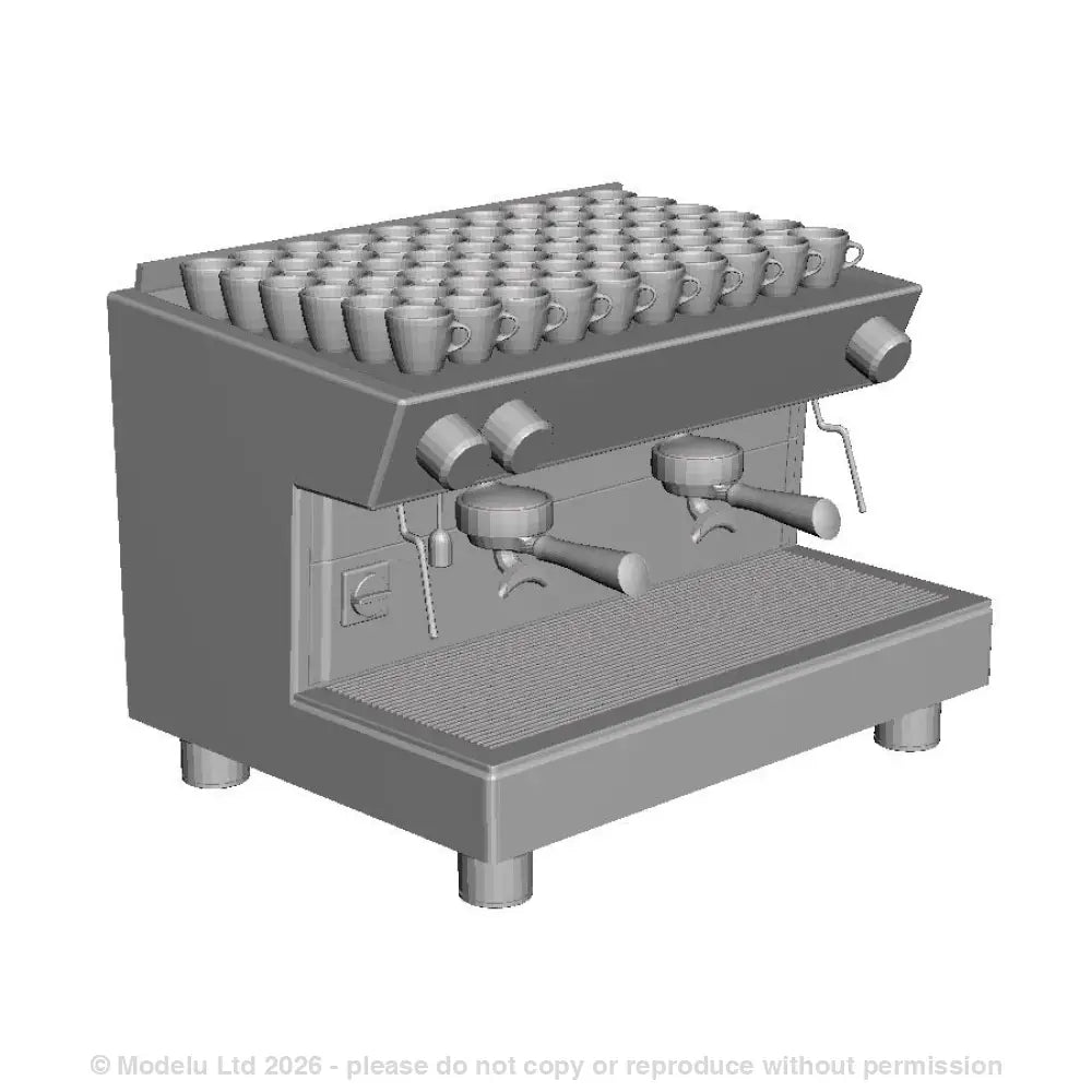 A set of espresso machines